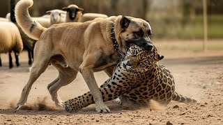 Kangal Dog vs Leopard Attacks : The Echo In The Valley