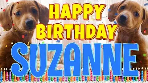 Happy Birthday Suzanne! ( Funny Talking Dogs ) What Is Free On My Birthday