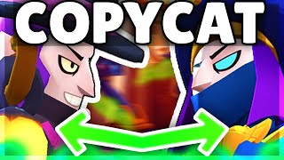 STEALING THEIR BRAWLERS in BRAWL STARS.. (Copycat Challenge)