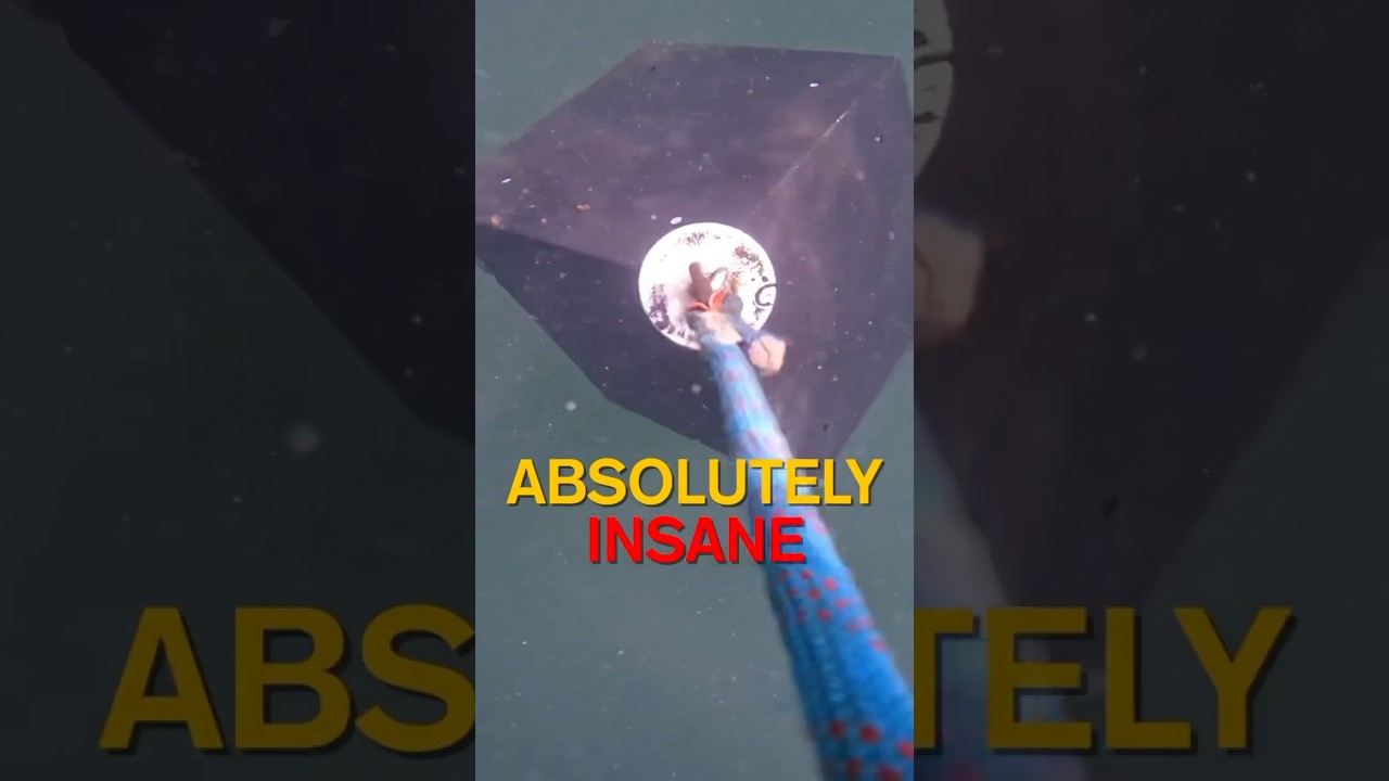 You won’t believe what we found underwater.. ?