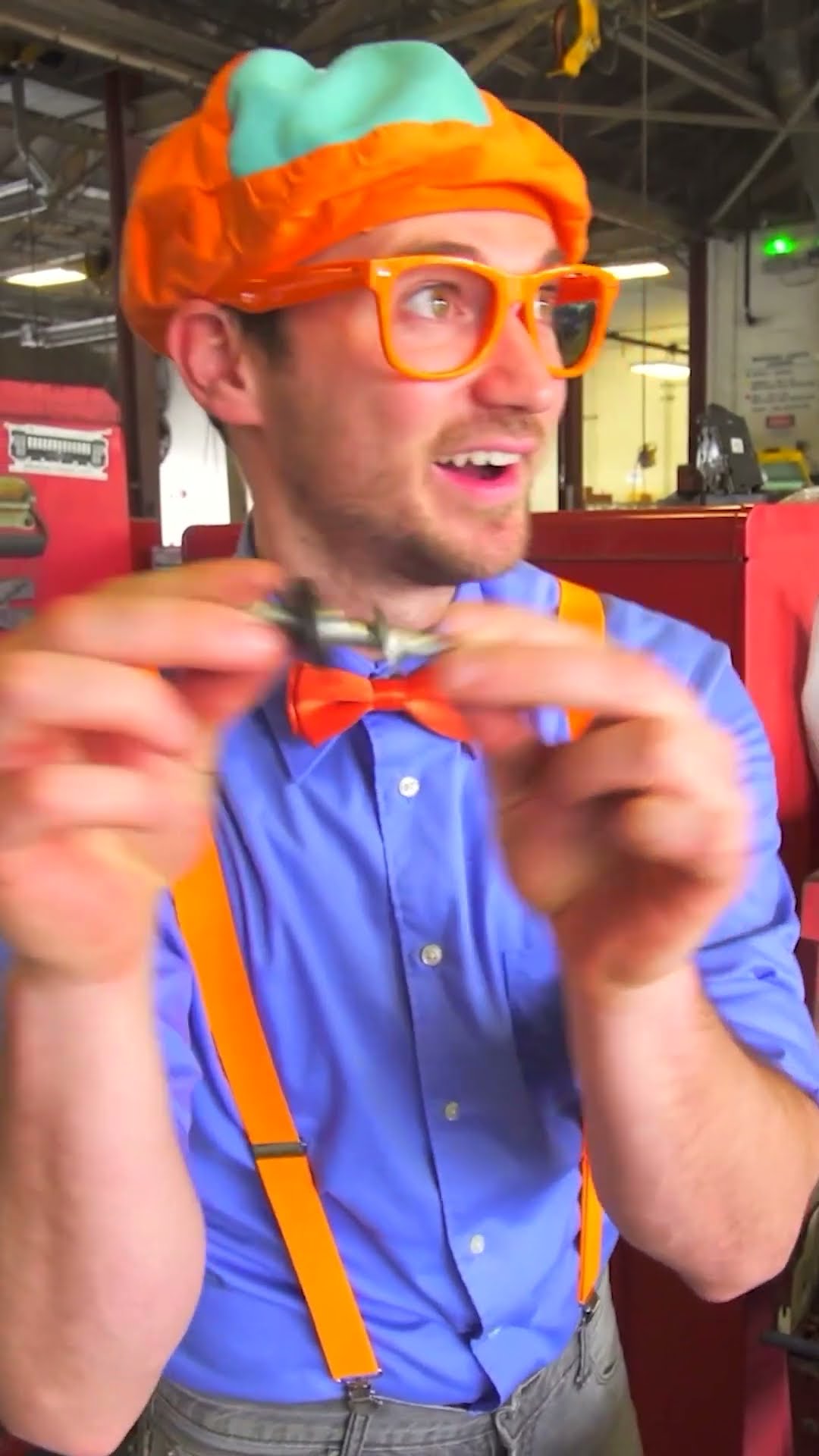 Explore A Bus on Blippi's Vehicle Adventures? #shorts #blippi #education