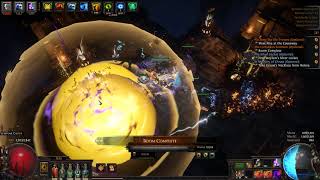 [POE 3.24] Hexblast mine Trypanon x  Sanctum (Eternal Damnation)