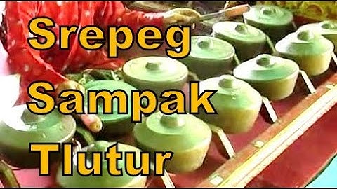 Gending SREPEG SAMPAK TLUTUR / Javanese Gamelan Music Jawa Orchestra [HD]