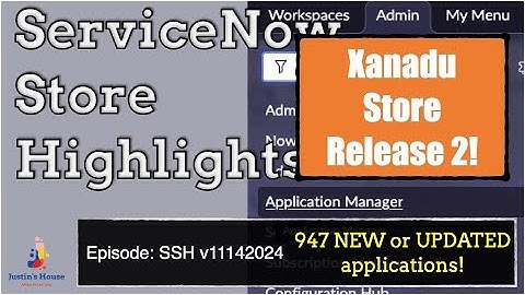 ServiceNow Store Highlights (SSH) v11142024