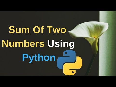 Python Script to add two numbers in Hindi