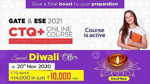 Concepts Through Questions (CTQ+) | Online Course | Introductory Video | GATE & ESE 2021 | MADE EASY