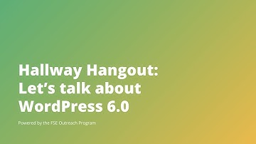 Hallway Hangout: Let