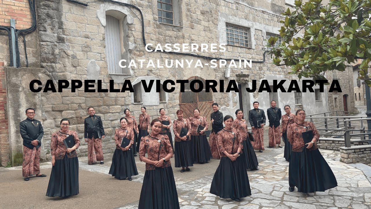 R. A. J. Soedjasmin - Ave Maria - Cappella Victoria Jakarta in Casserres, Catalunya (Spain)