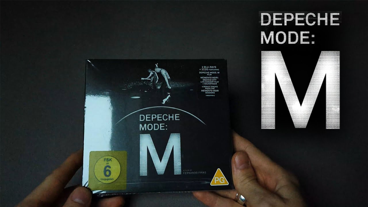 Depeche Mode M (BluRay/CD) Unboxing YouTube