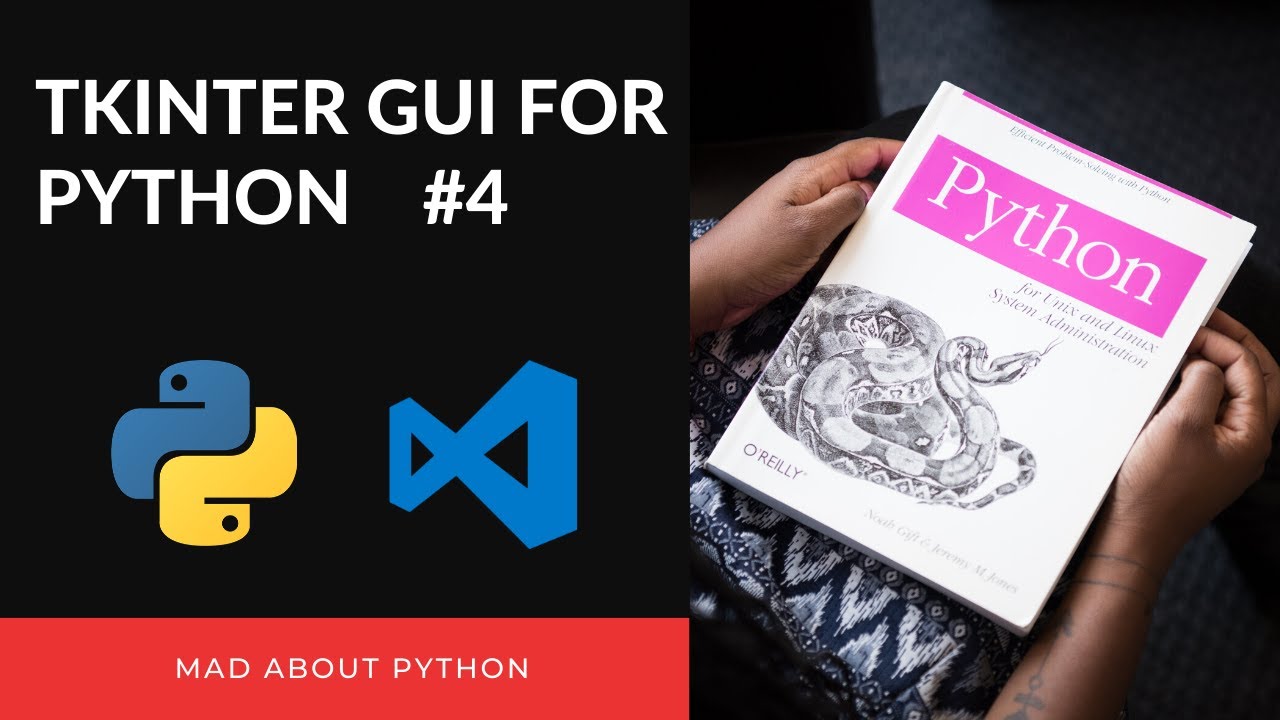 Create GUI Buttons in TKinter with Python - Python Tutorial(2020) #4 ...