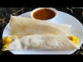 Masala Dosa And Spicy Potatoes Recipe| How to make masala dosa &amp; Aloo Bhaji at home