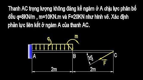 Cơ lý thuyết: Phương pháp giải bài toán hệ lực phẳng bất kỳ dạng liên kết ngàm