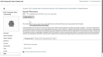 IBM Connections 4.0     Follow a Wiki