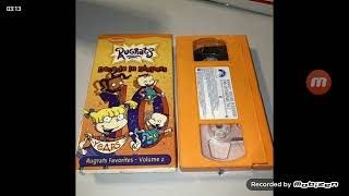 Opening To Rugrats Decade In Diapers, Volume 2 2001 Vhs True Hq