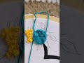 Hoops embroidery rose #gift #hoops #giftforher #embroideryhoops