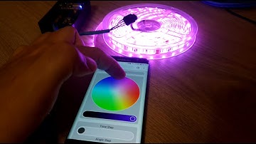 RGB LED strip esp8266 Project - Vídeo 1