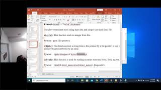 File Input and out functions Syntax 2