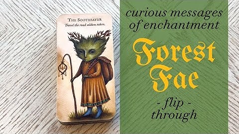 Forest Fae Oracle (full flip-through)