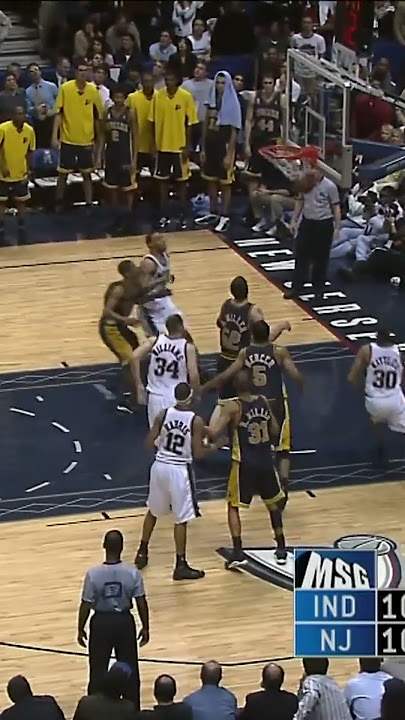 Jason Kidd 2002 New Jersey Nets vs Indiana Pacers Game 5 - Highlights