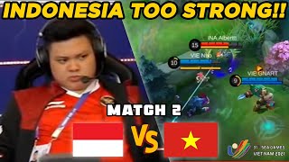 ALBERT DIKASIH FANNY, CORE VIETNAM AUTO GA GERAK!! - Indonesia VS Vietnam Match 2