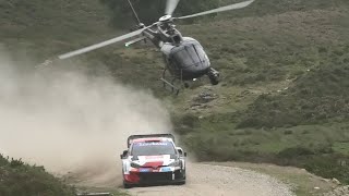 WRC Rally Portugal 2022 - MAX ATTACK (RALLY1 vs HELICOPTER)