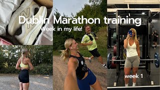 Training for the Dublin marathon! Week 6 marathon block