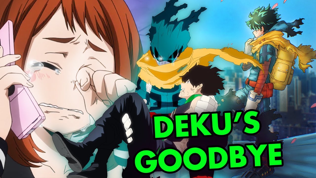 Why did Deku from My Hero Academia leave the U.A.?