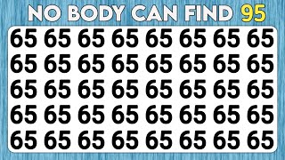 Test Your Eyes  Number And Letter Vision Edition  Observation Skills Sharpness 