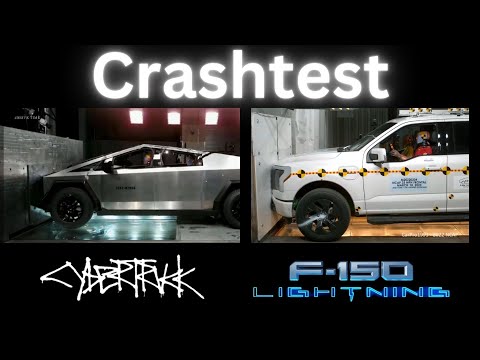 Crashtest Tesla Cybertruck vs Ford F150 Lightning