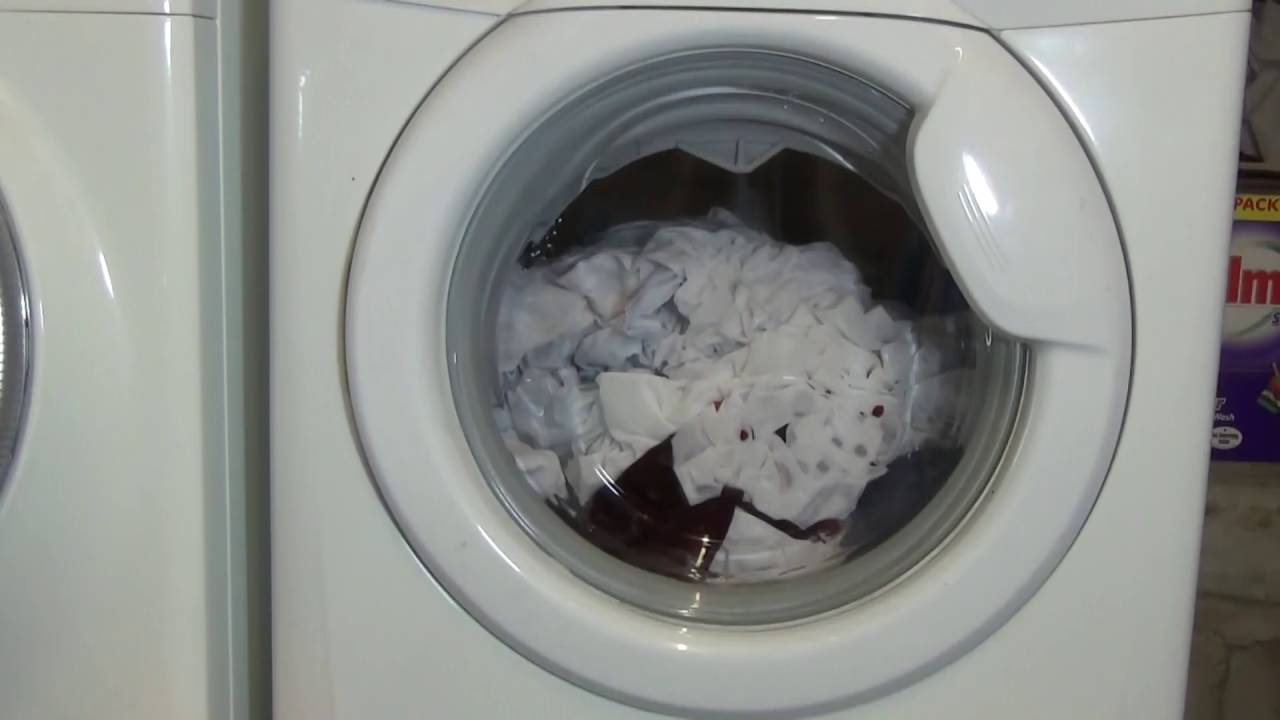 Hoover Optima WMH148 Washing Machine Synthetics Rinses and spins