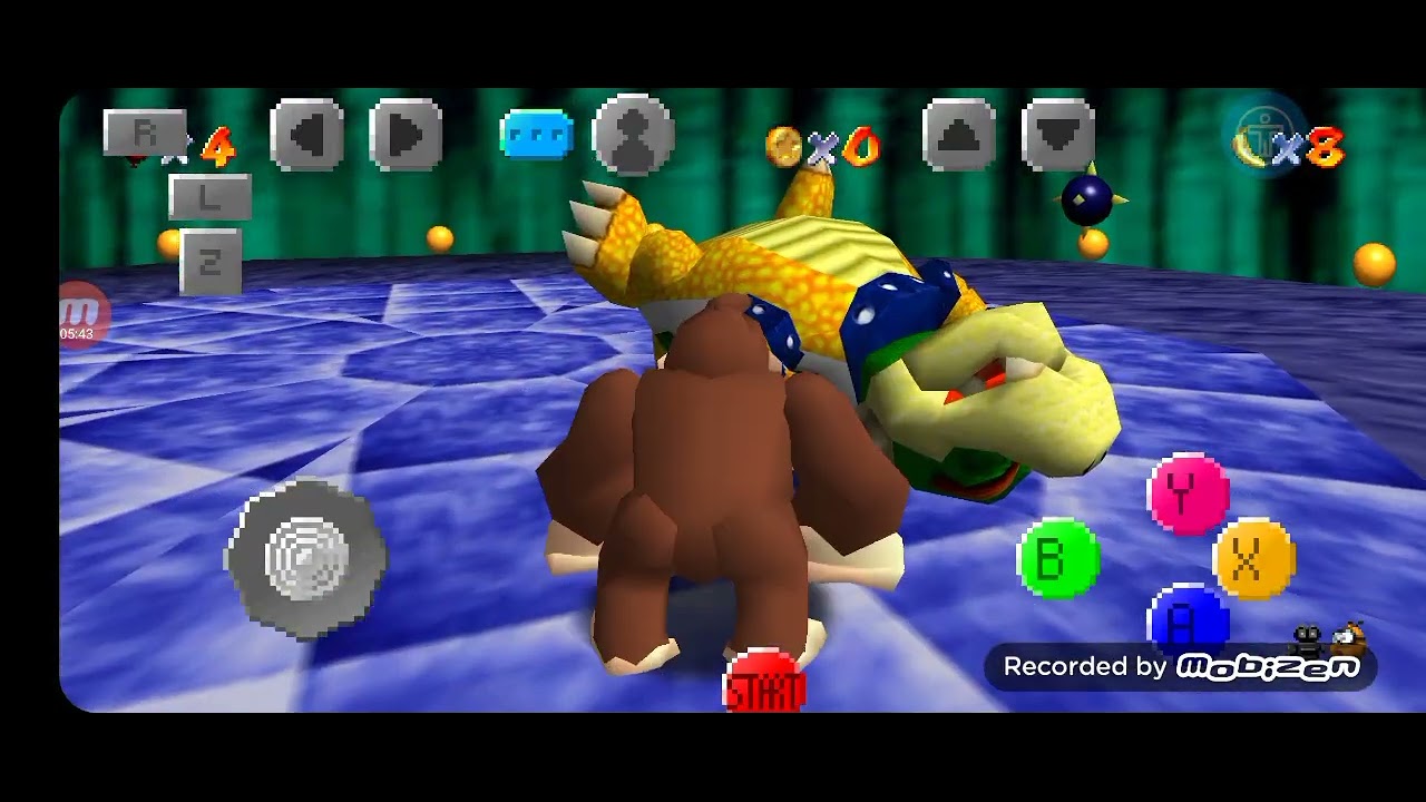 Donkey kong banaza no mario 64! O link na descrição!