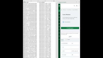 Use =CS.QUERY to get global cryptocurrency markets data from CoinGecko in Excel & Googlesheets