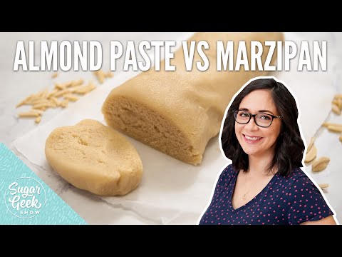 What is the difference between Almond Paste and Marzipan?