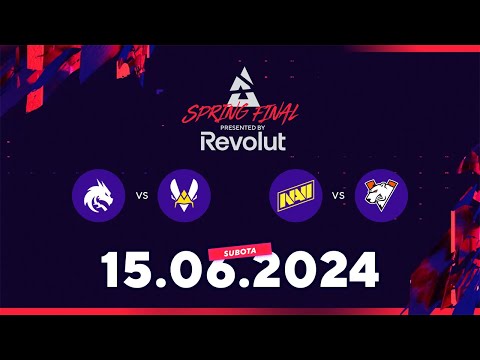 BLAST Premier Spring Final 2024 - POLUFINALE - Team Vitality vs Team Spirit | NaVi vs Virtus.pro