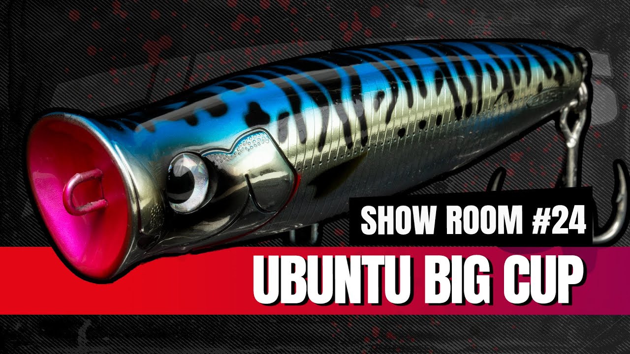 Ubuntu Big Cup - heavy duty popper for tuna and big fish - YouTube
