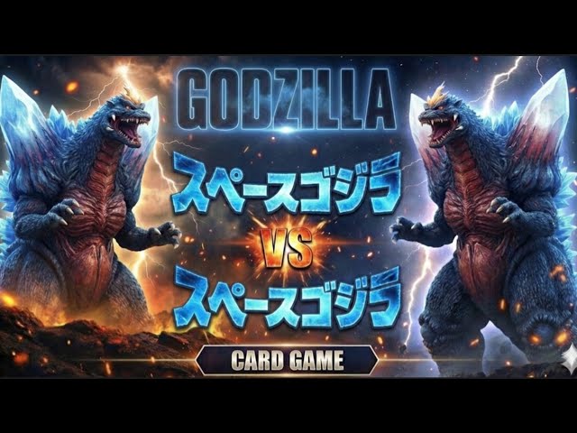 GODZILLA CARD GAME 破壊神降臨　ゴジラVS スペースゴジラ♡ Set 4] Godzilla Card Game #393 [SpaceGodzilla vs. SpaceGodzilla