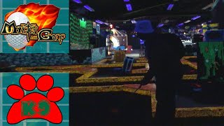 Indoor Mini Golf with K9