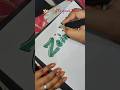🖌️✨#easy #name #calligraphy #diy #ideas #design #learning #art #tutorial #painting #drawing #yt #new