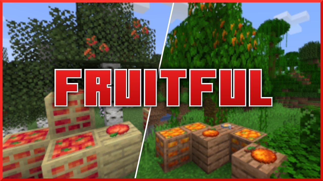 Monday Modded Review Fruitful Mod by TeamAurora (Minecraft 1.16.1