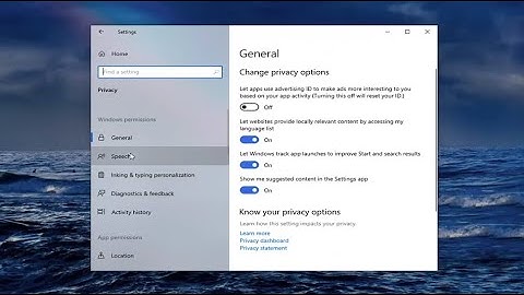 How to Disable Online Speech Recognition Option in Windows 10 [Tutorial]