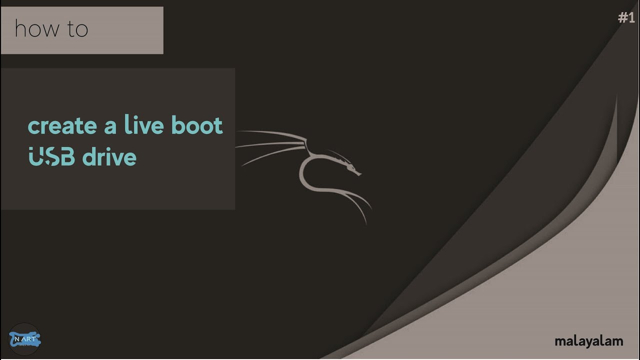 How to create a linux live bootable usb disk [malayalam] - YouTube