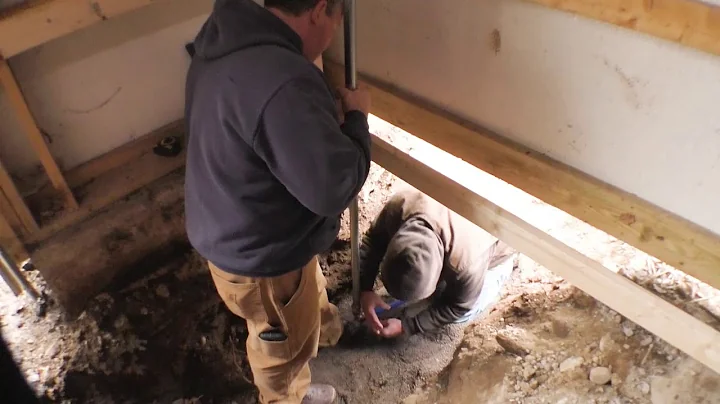 Install of Frost Proof Yard Hydrant in the Shop