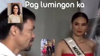 Miss universe Catriona Gray pinuntahan si pacman | Plus Veterans move ni Chavit kay catriona