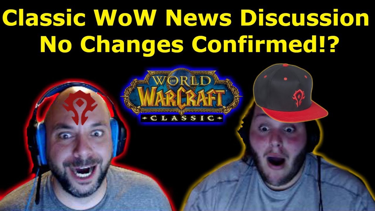 Classic/Vanilla WoW Discussion Part 8: Classic WoW Updates!! 1.12.1, and no changes????