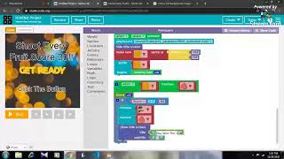 Code.otg/Sprite Lab/How to make a shooting game-Naina Khushi Rai screenshot 5