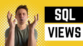 SQL Views In 4 Minutes: Super Useful! Wow! Crazy! Amazing! I'm Crying Tears Of SQL Joy.