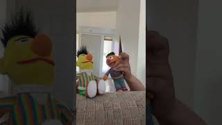 Ernie Tries to Get Bert To Have Fun