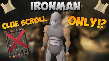 The Rules Of A... Clue Scroll Only Ironman [THE CONCEPT]