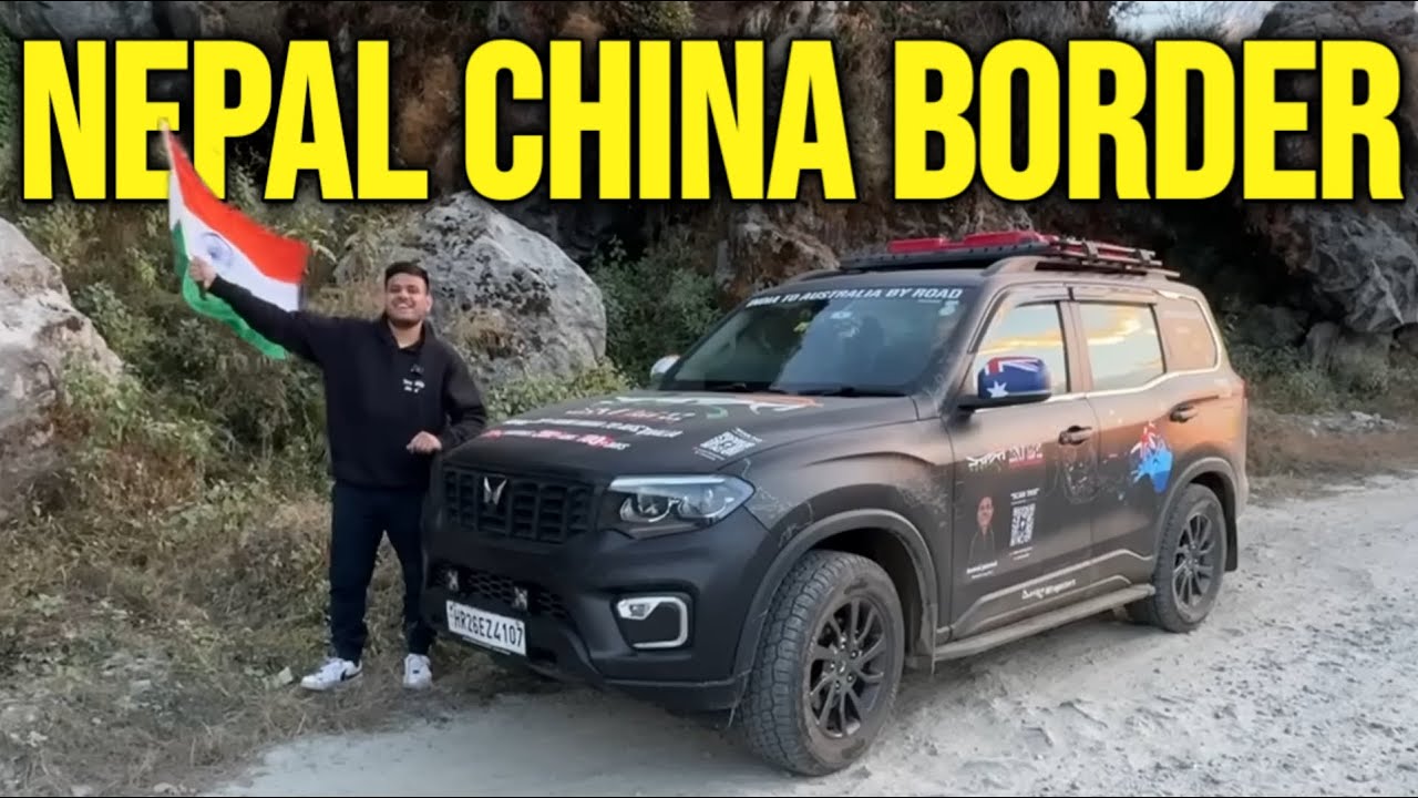 Crossing Nepal-China Border - India To Australia By Road 🇮🇳
