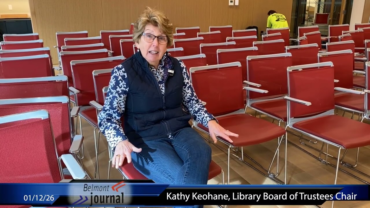 News Now: A sneak peek at new Belmont Public Library